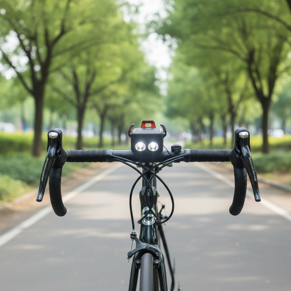 CYCLOLIGHT – Fahrradscheinwerfer mit Powerbank und Handyhalterung 2