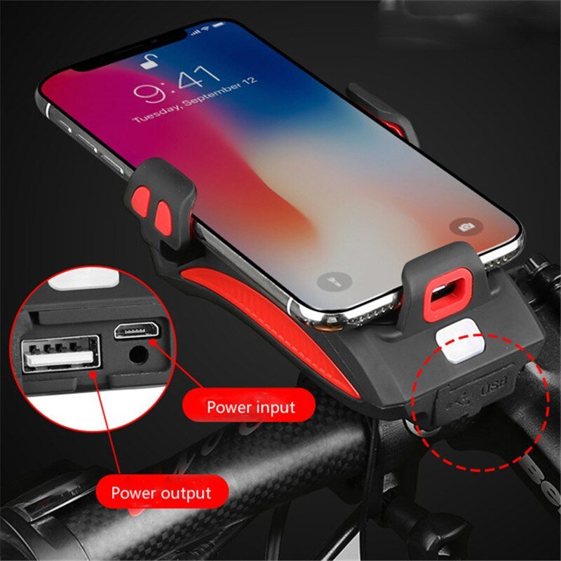 CYCLOLIGHT – Fahrradscheinwerfer mit Powerbank und Handyhalterung 3