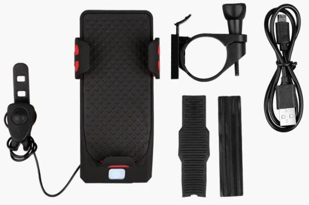 CYCLOLIGHT – Fahrradscheinwerfer mit Powerbank und Handyhalterung 5