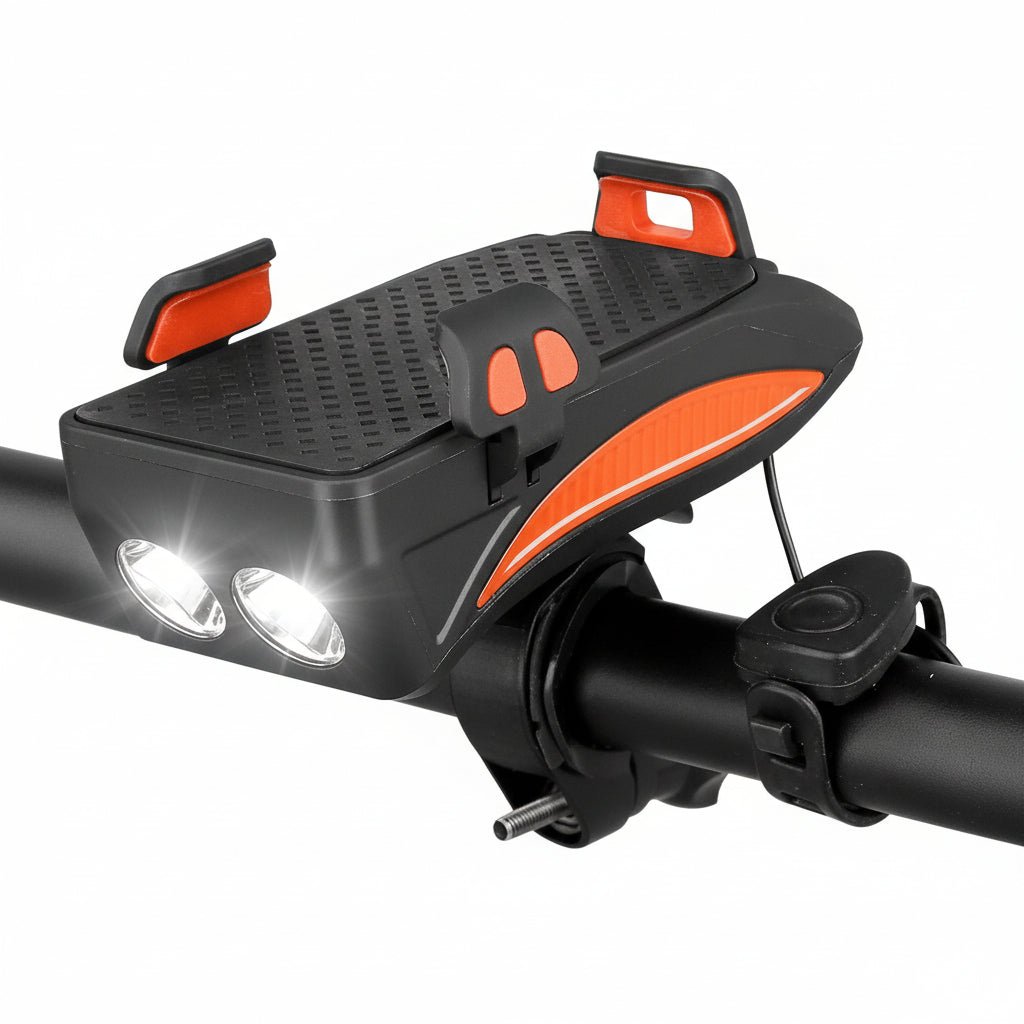 CYCLOLIGHT – Fahrradscheinwerfer mit Powerbank und Handyhalterung 7