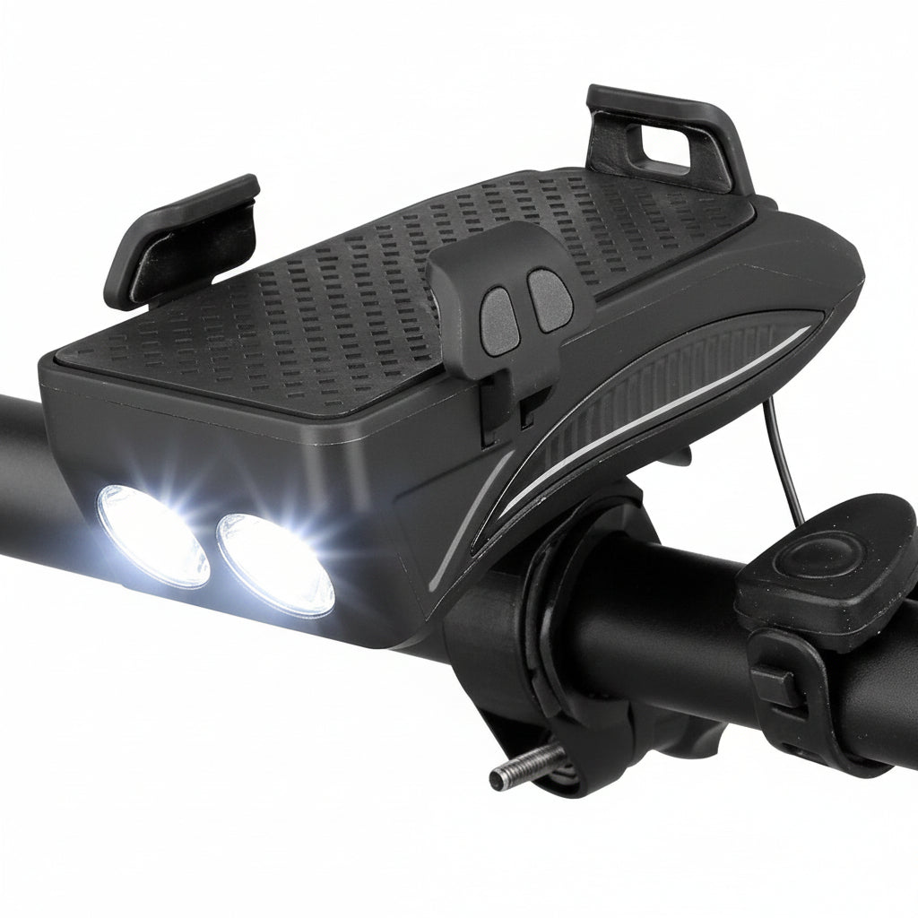 CYCLOLIGHT – Fahrradscheinwerfer mit Powerbank und Handyhalterung 8