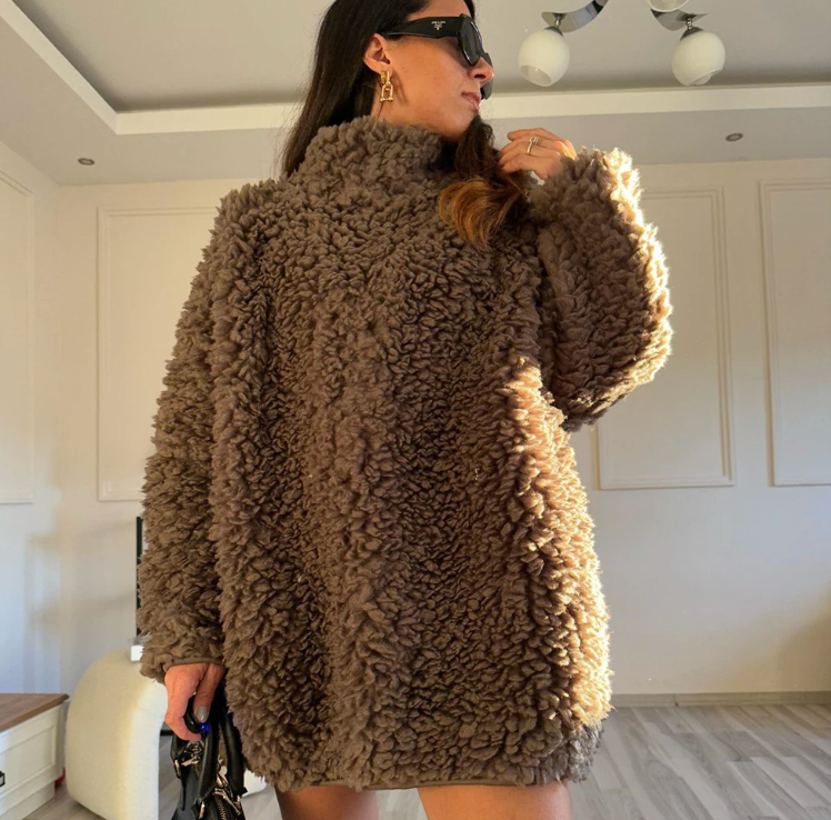 Zavando | Sweat-shirt en peluche douce pour un confort ultime