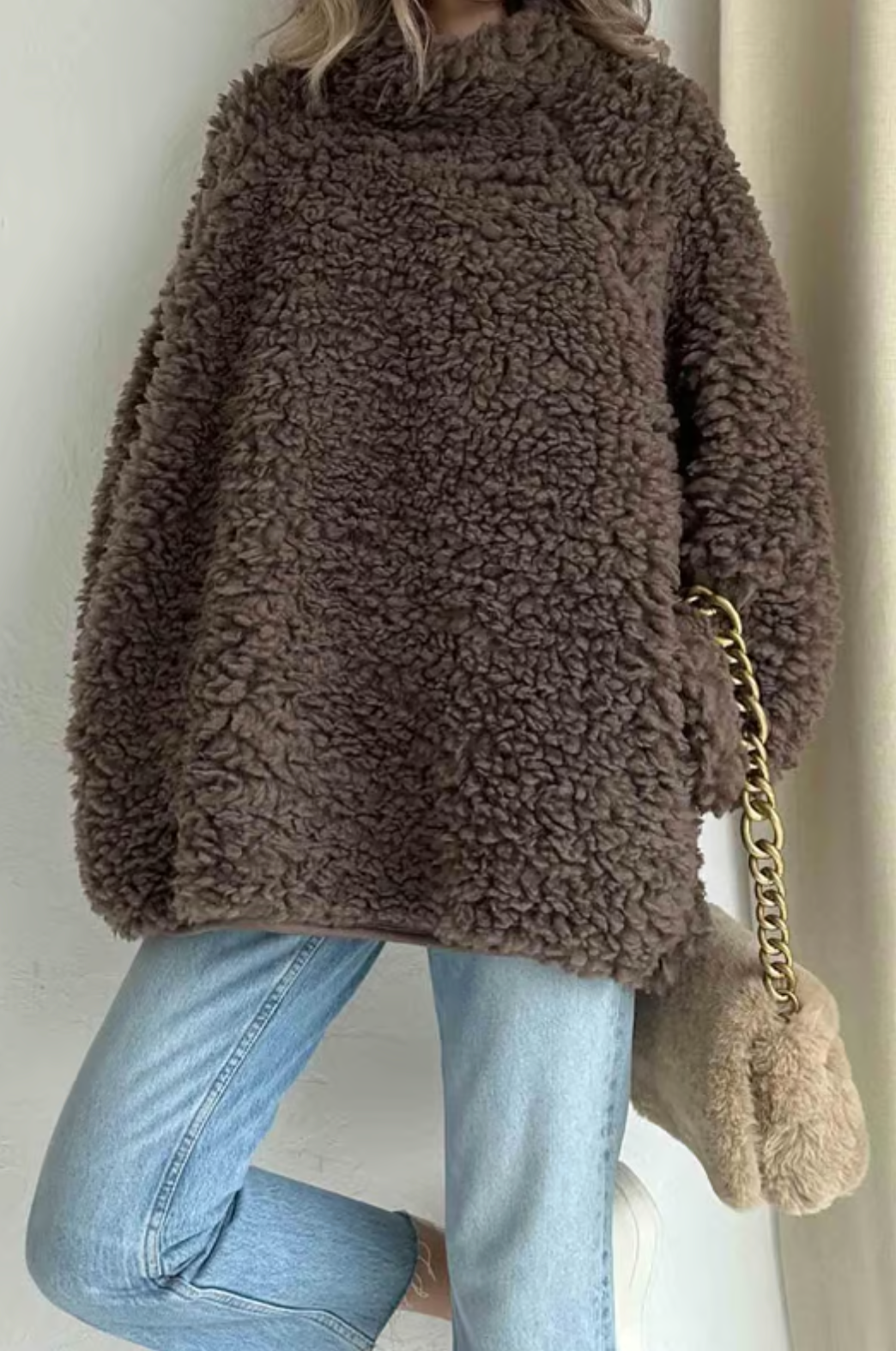 Zavando | Sweat-shirt en peluche douce pour un confort ultime