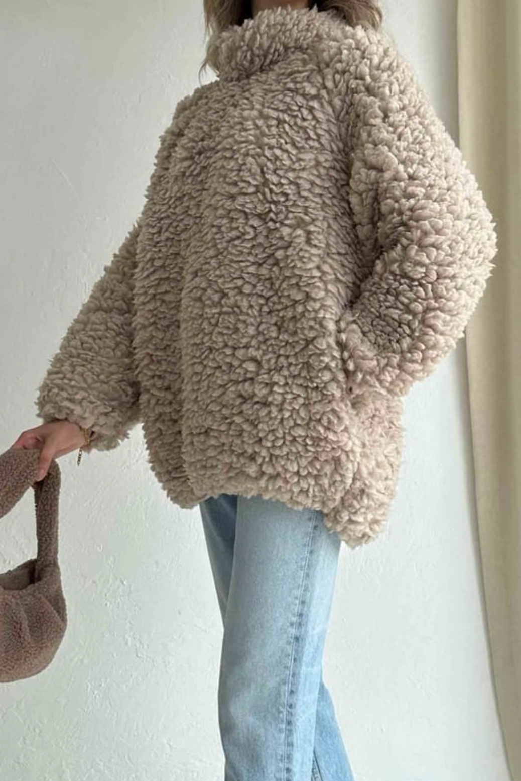 Zavando | Sweat-shirt en peluche douce pour un confort ultime