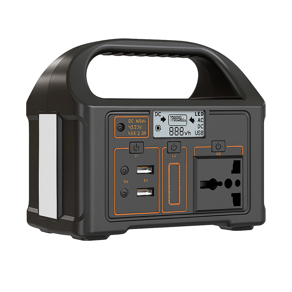 Voltaro – Přenosná solární napájecí stanice 100W | 24000mAh pro kempování a nouzové situace