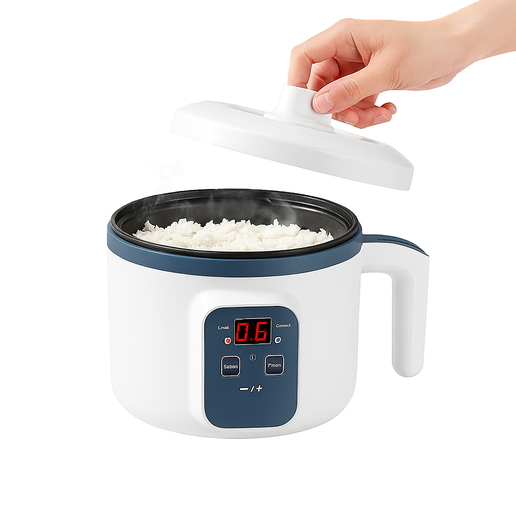 Kochina – Elektrisk riskoger med non-stick & multikoger-funktion | Enkel & Hurtig