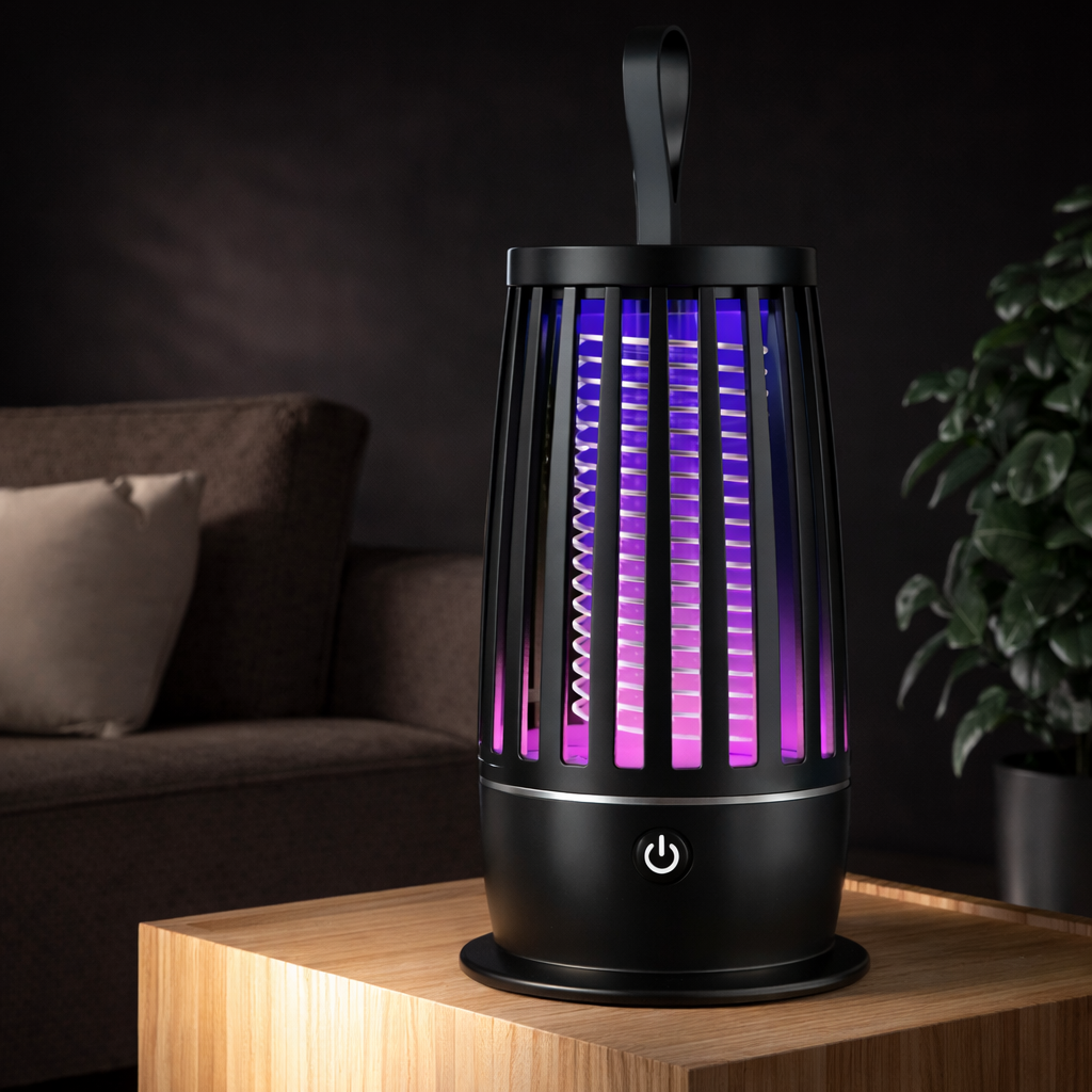 Myggelampe USB – elektrisk insektlampe med natlys-funktion