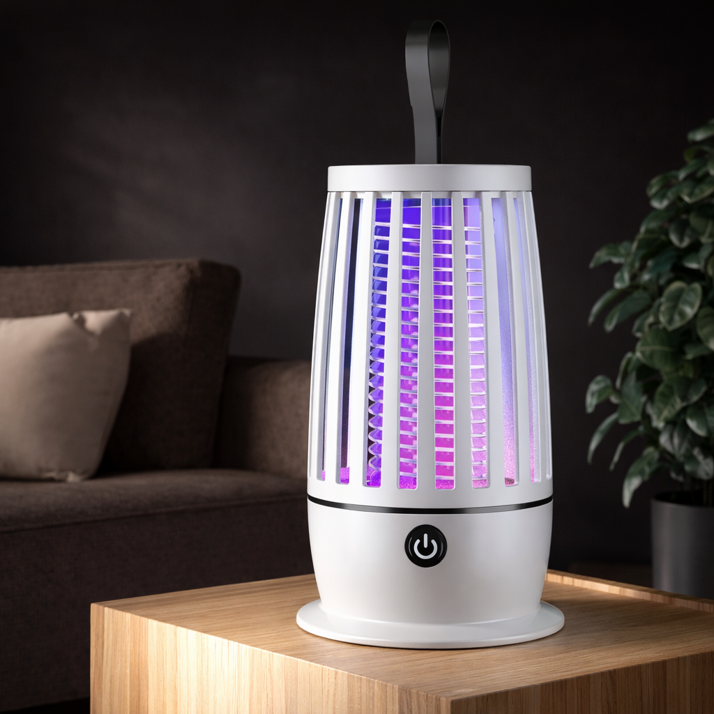 Myggelampe USB – elektrisk insektlampe med natlys-funktion