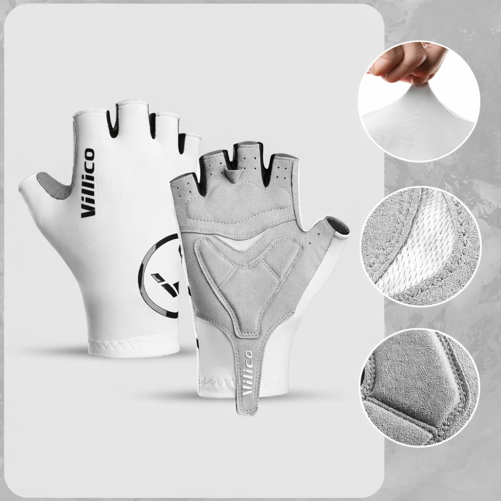 Halfvinger Fietshandschoenen – Antislip Grip & Ademend Comfort voor MTB en Racefiets Vestragear