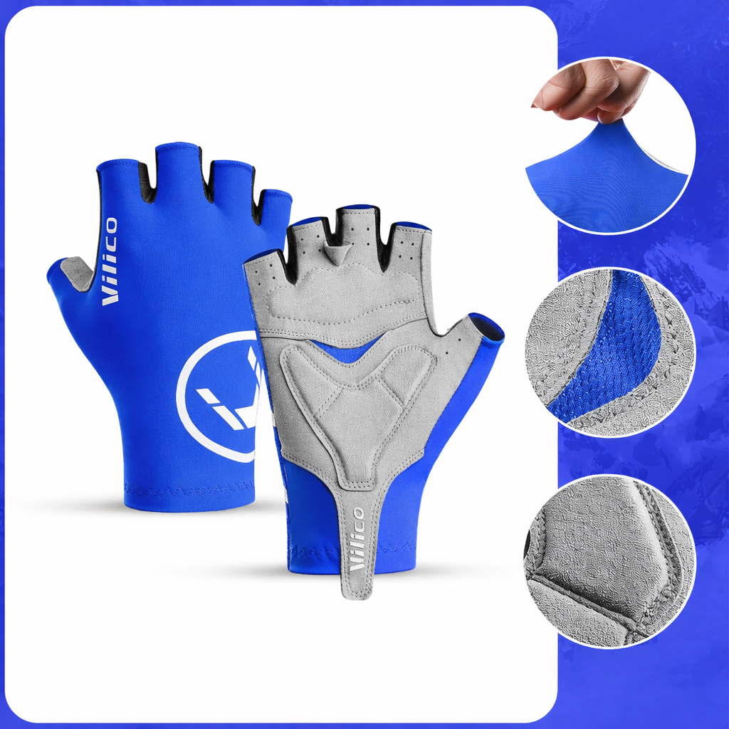 Halfvinger Fietshandschoenen – Antislip Grip & Ademend Comfort voor MTB en Racefiets Vestragear