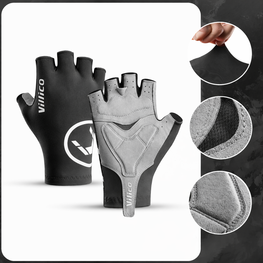 Halfvinger Fietshandschoenen – Antislip Grip & Ademend Comfort voor MTB en Racefiets Vestragear