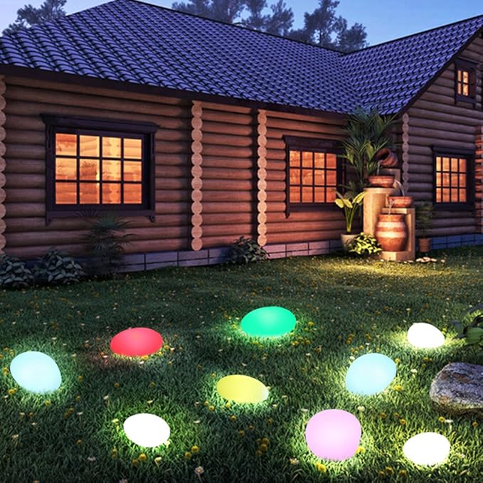 Cobblestone Garden Light 3
