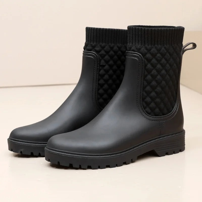 Comodi stivali da pioggia impermeabili da donna – Livia Rain Luxe