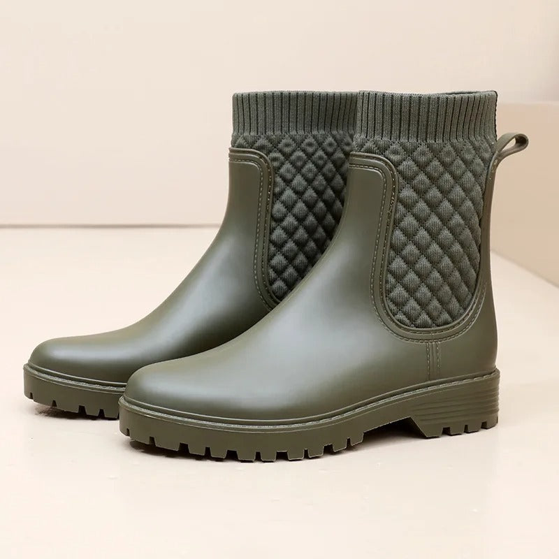 Comodi stivali da pioggia impermeabili da donna – Livia Rain Luxe