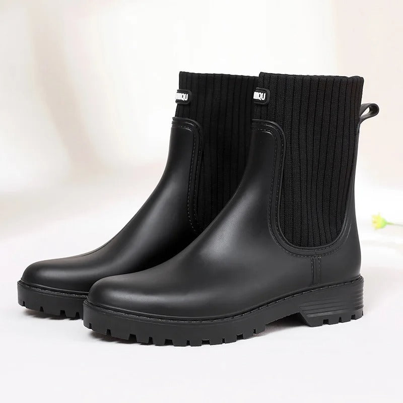 Comodi stivali da pioggia impermeabili da donna – Livia Rain Luxe