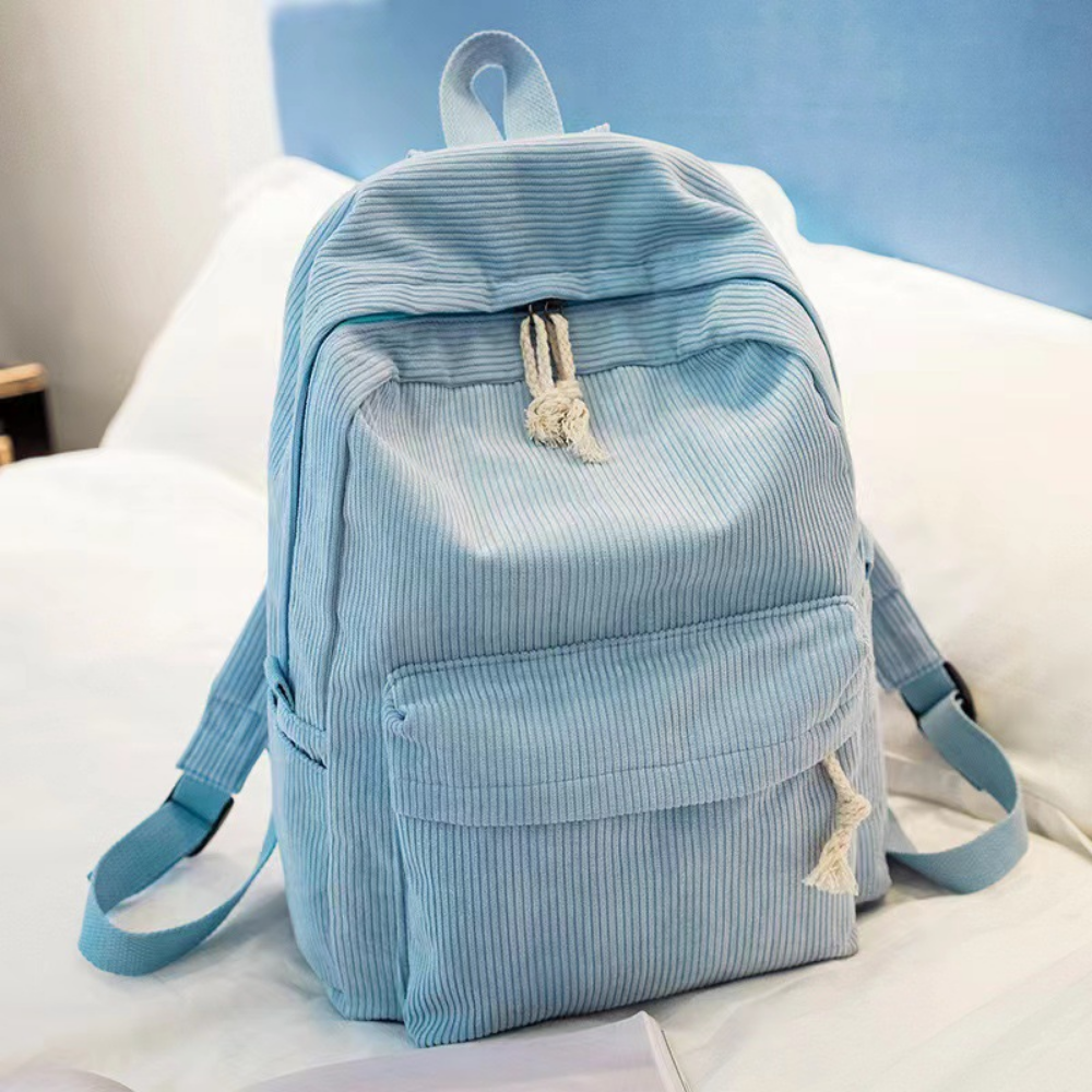 Corduroy rugzak – voor school en dagelijks gebruik 5