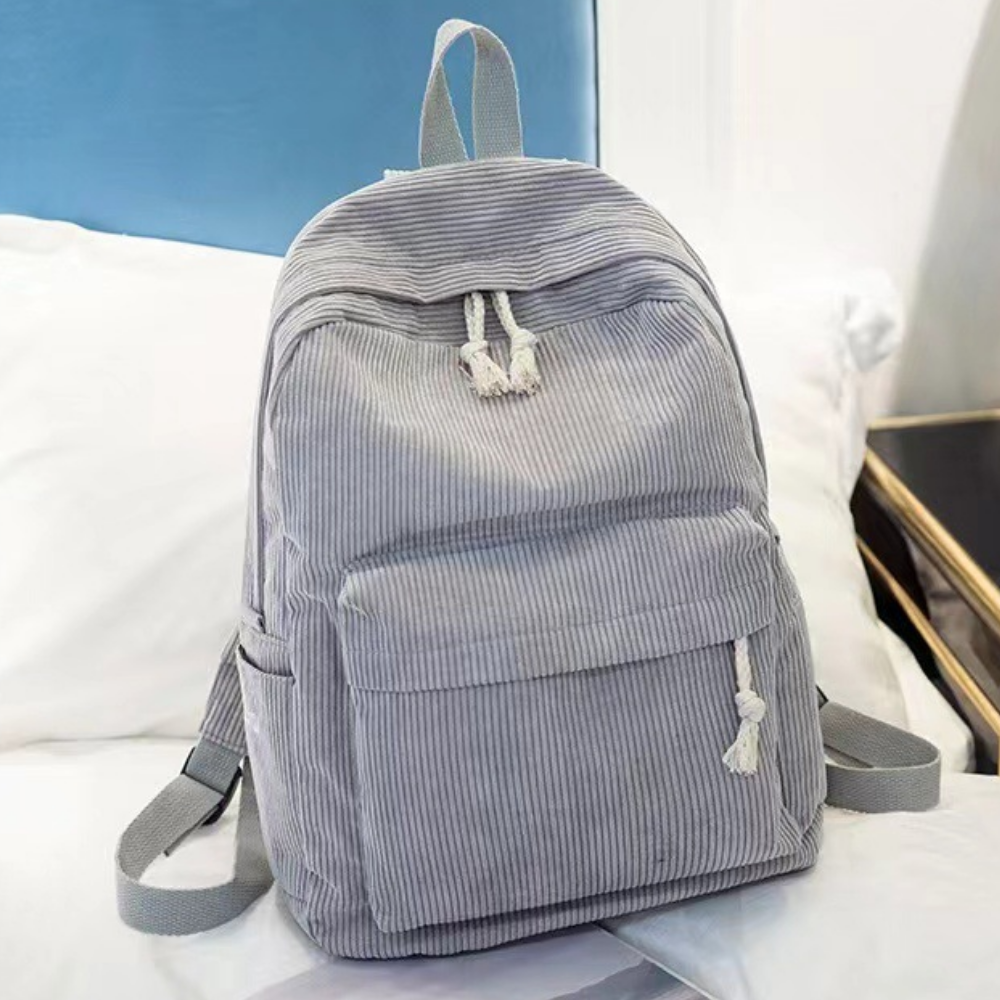Corduroy rugzak – voor school en dagelijks gebruik 7
