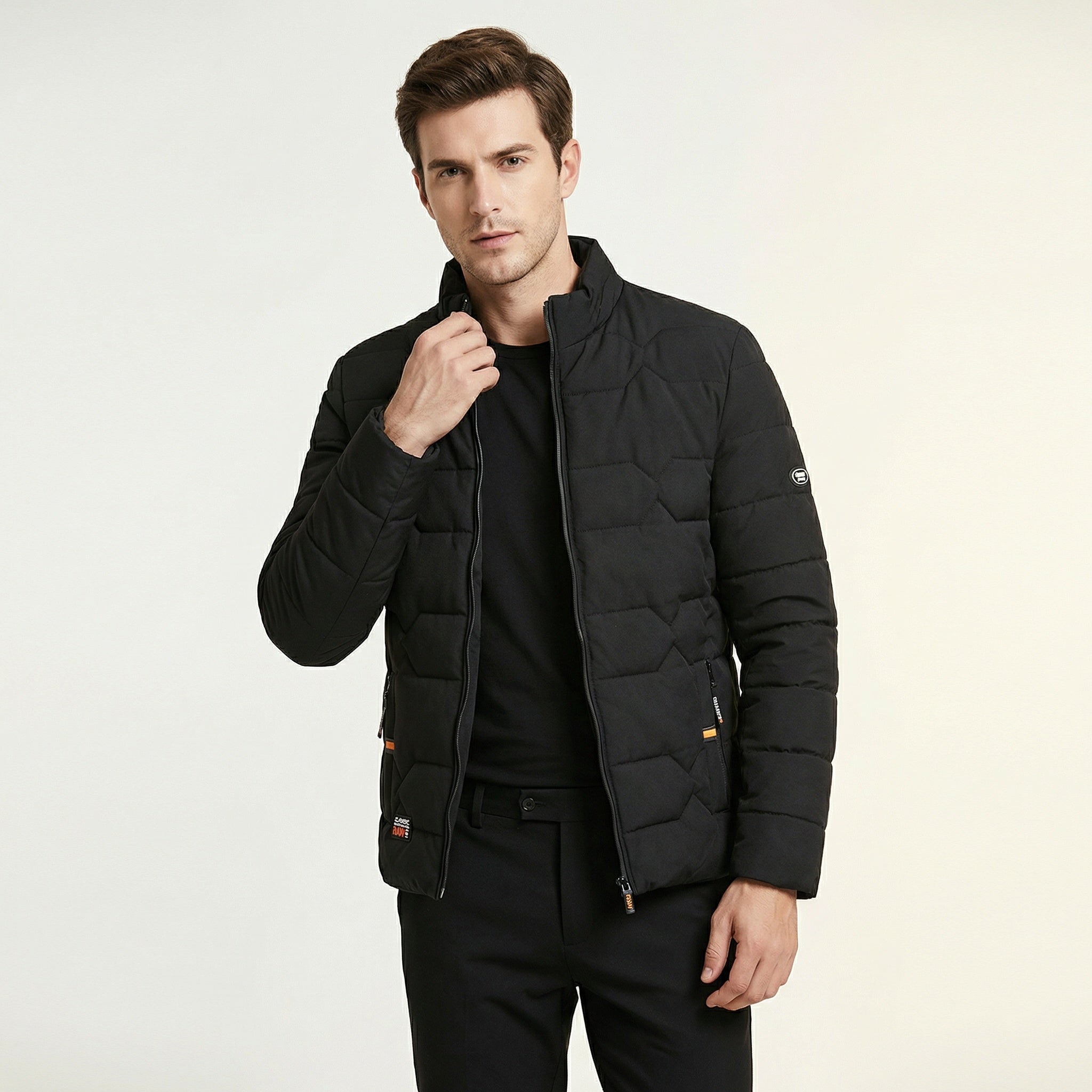 Herren Daunenjacke – Warm, Wetterfest & Leicht Isolierend für Winter