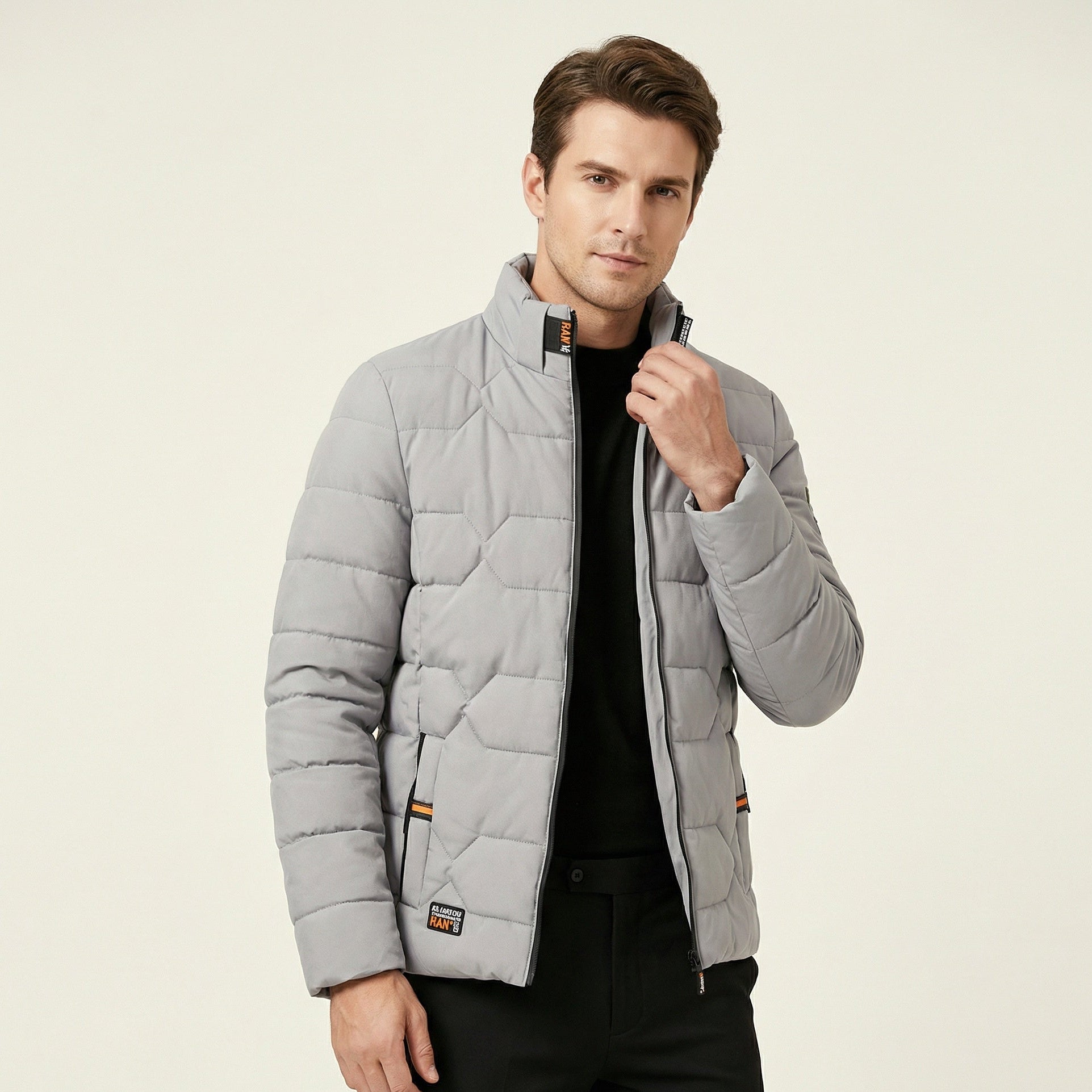 Herren Daunenjacke – Warm, Wetterfest & Leicht Isolierend für Winter