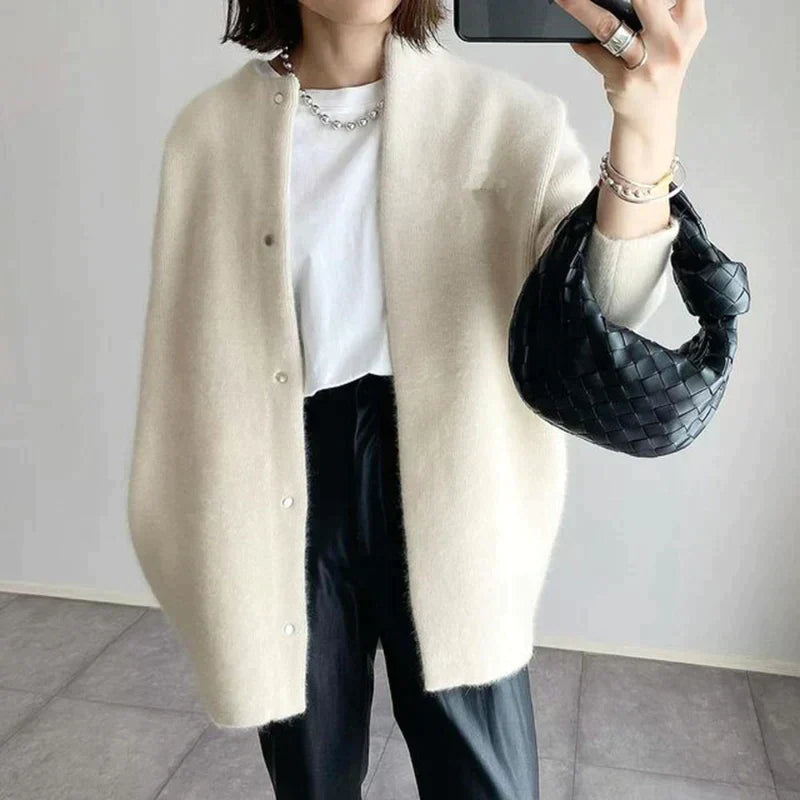 Cardigan à manches longues Julienne en tricot