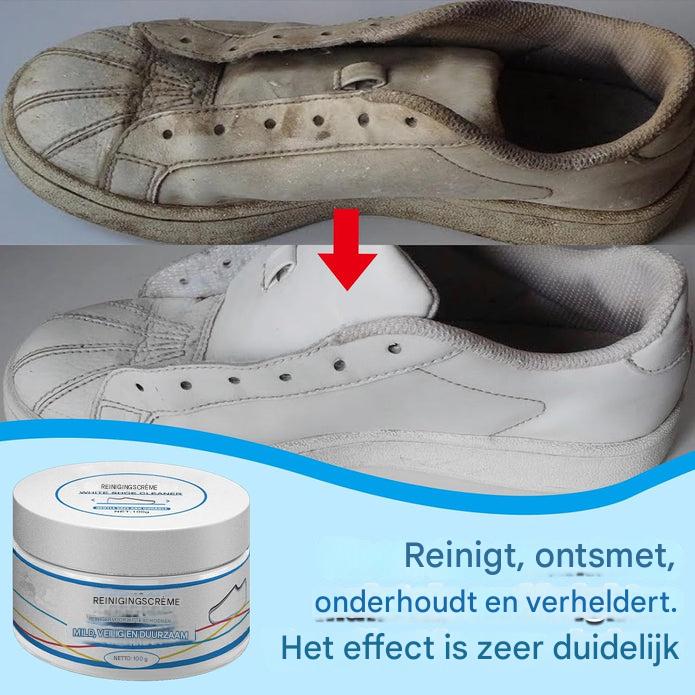 FreshShoe Crème pour baskets – Nettoie et entretient tous les matériaux, 100 ml