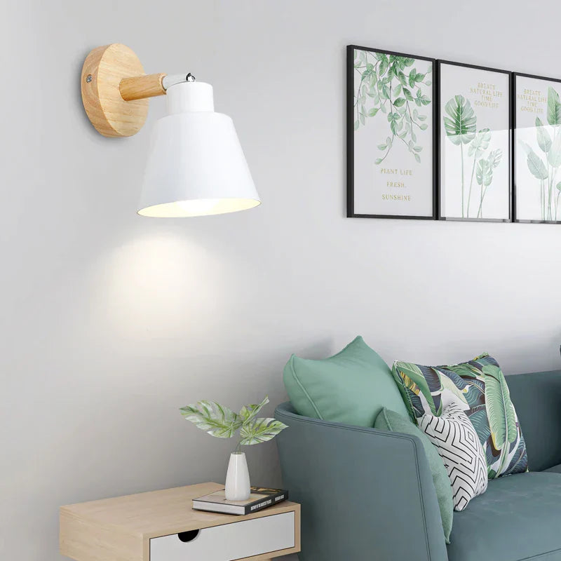 CalmAura - škandinávska minimalistická nástenná lampa