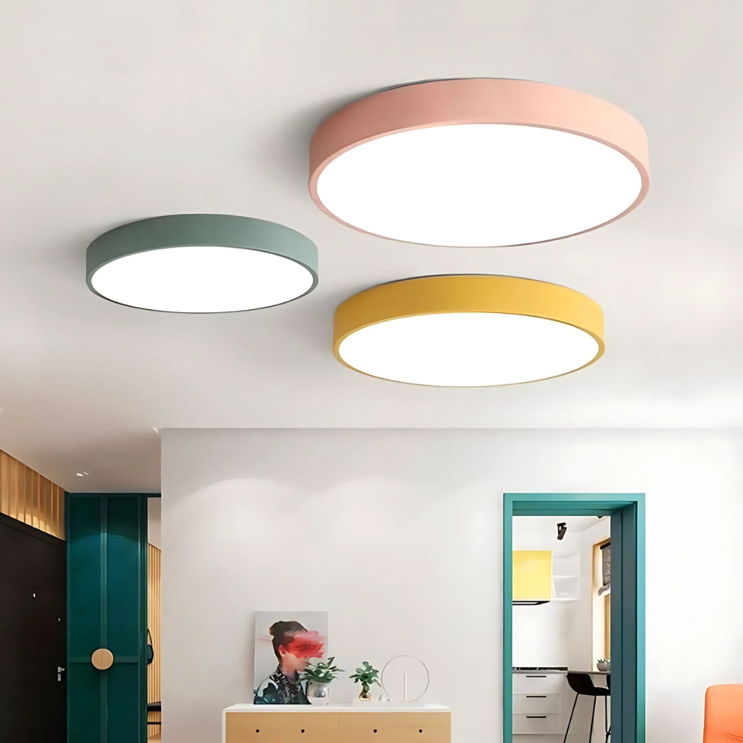 LED-Deckenleuchte – Skandinavisches Design aus Holz & Energieeffiziente Beleuchtung