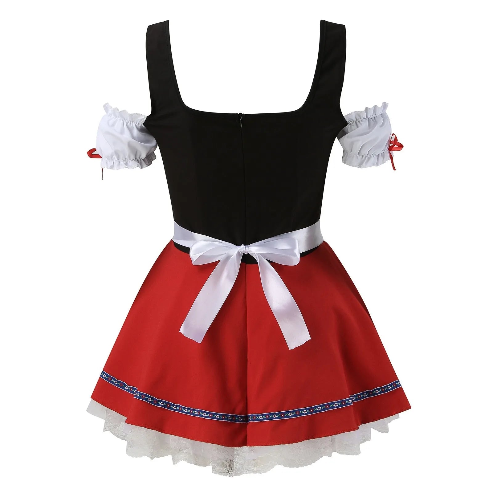 Rosalena – dámske dirndl z bavlny s hravými detailmi – leto & Wiesn