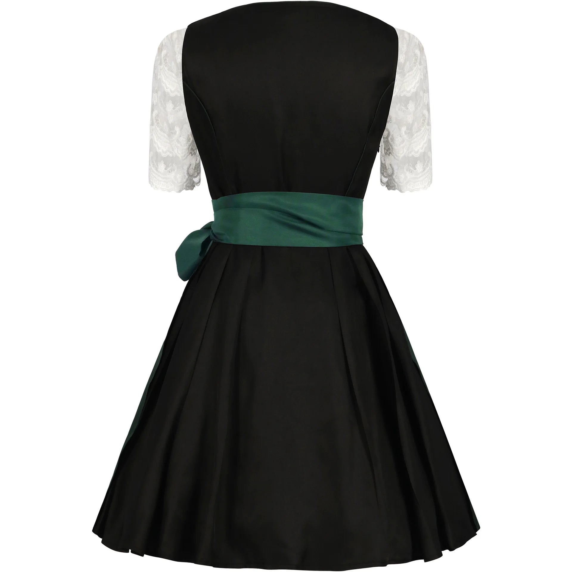 Alpengruss – Dame Dirndl traditionel Grøn/Svart – Til Oktoberfest & Fester