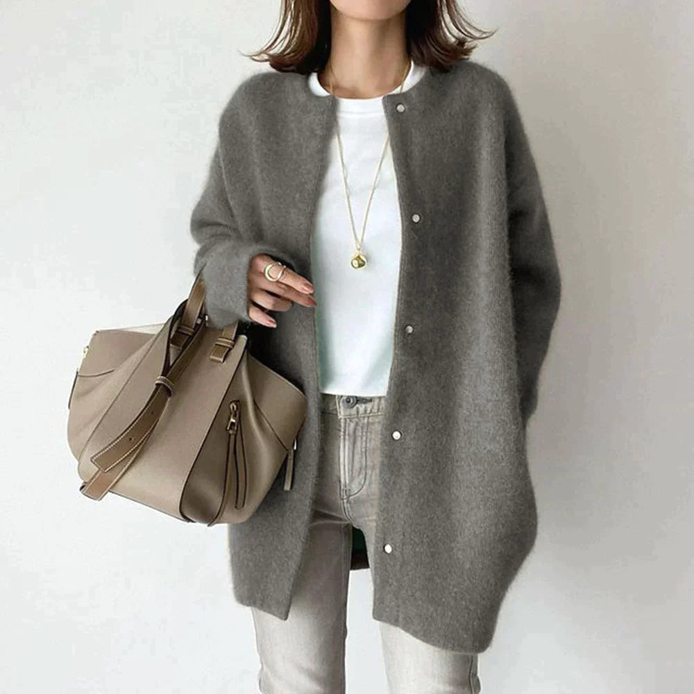 Cardigan à manches longues Julienne en tricot