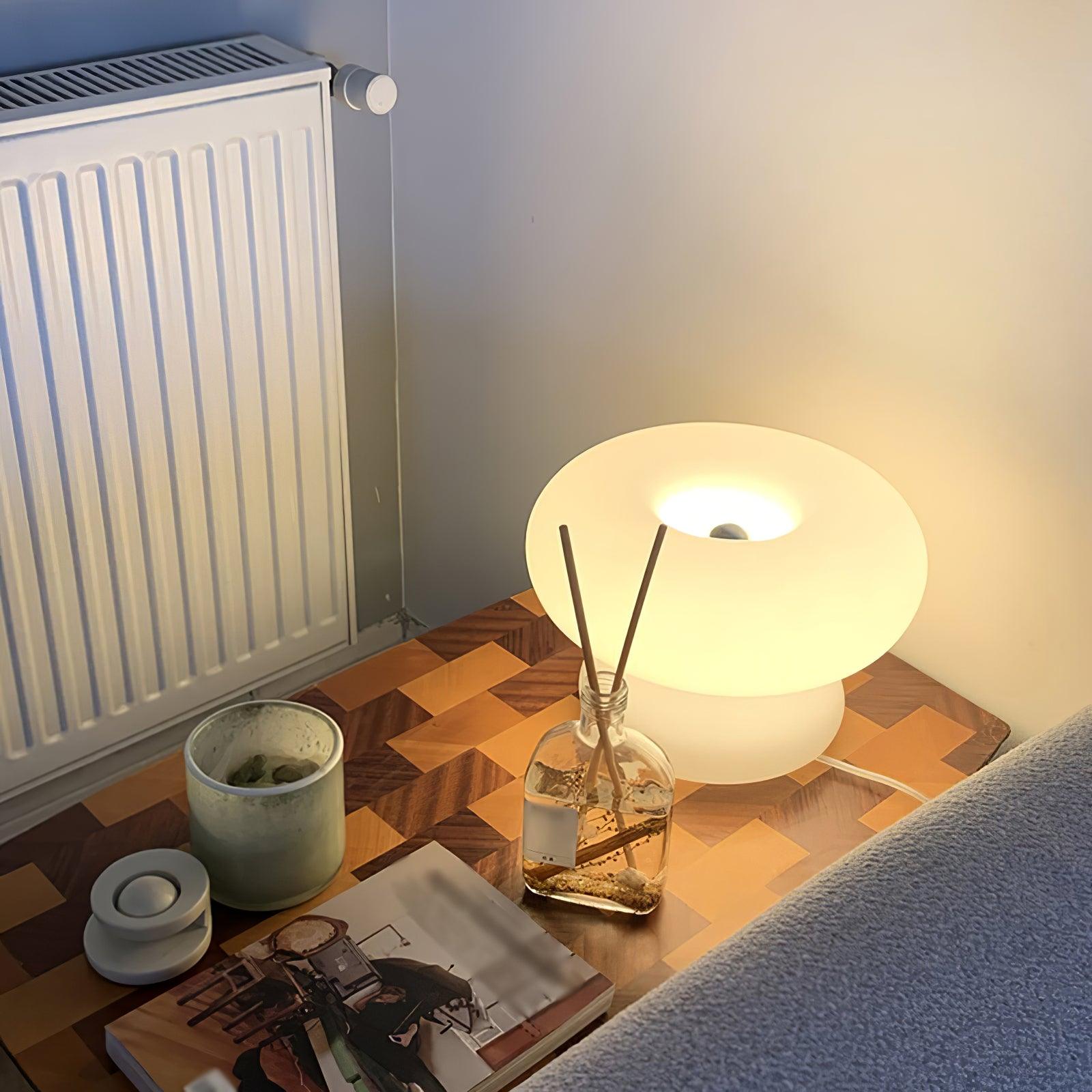 DonutLamp - Lampada da tavolo morbida e luminosa, perfetta per ogni ambiente