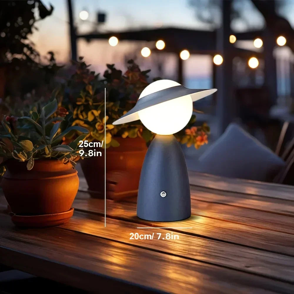 GlowWave - LED-Tischlampe mit Touch-Funktion