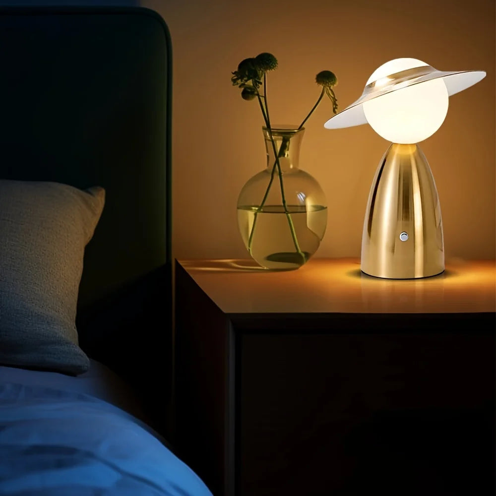 GlowWave - LED-Tischlampe mit Touch-Funktion