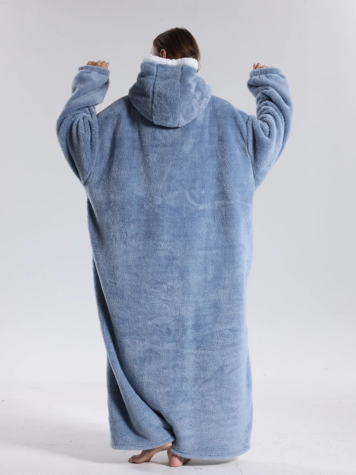 Hoodie-Decke aus Plüsch