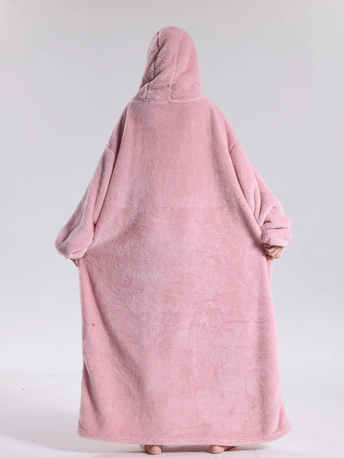 Hoodie-Decke aus Plüsch
