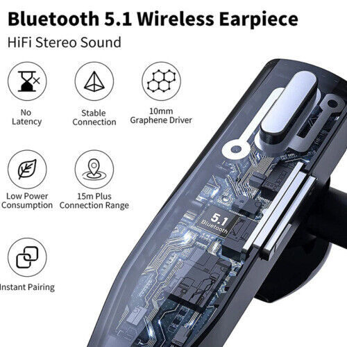 Drahtloses Bluetooth 5.1 Headset mit Dual Mic - RoadMic Pro 4