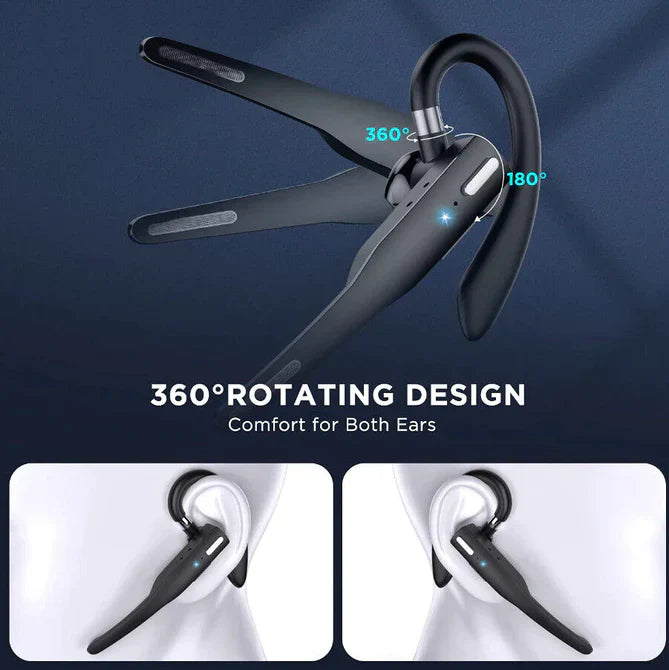 Drahtloses Bluetooth 5.1 Headset mit Dual Mic - RoadMic Pro 7