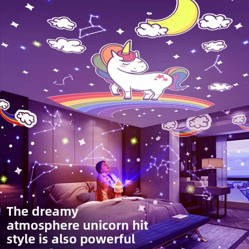Dreamlix – Muzikale sterrenprojector met 12 betoverende thema's 3