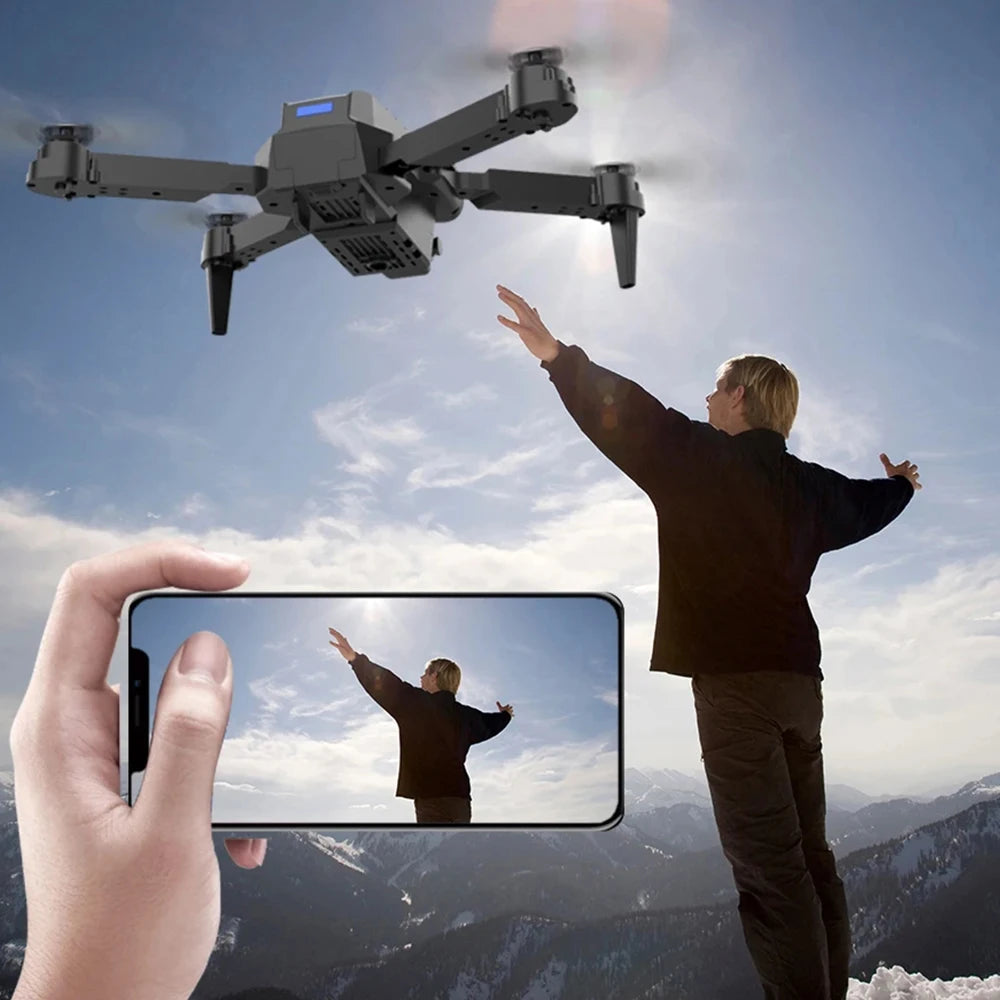 AeroFlex – E88 Dron 4K Kamera, WiFi FPV, skladací a stabilný let
