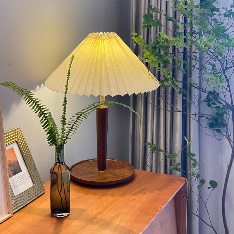 Pleatwood - lampe de table en bois plié