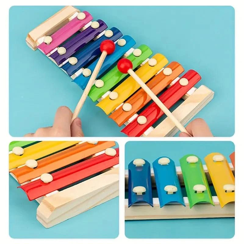 EDUQUEST 5-in-1 Montessori-Set – Kreatives Lernen für Babys ab 6 Monaten 4