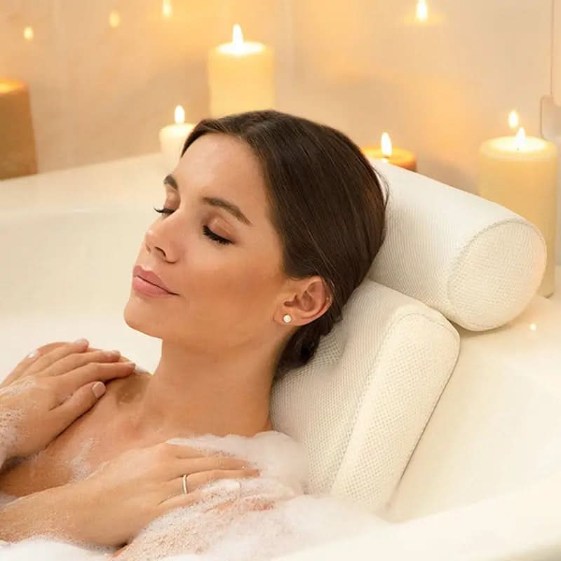 ERGORELAX Bath Pillow – Ergonomic & Comfortable for a Luxurious Bath Experience 1