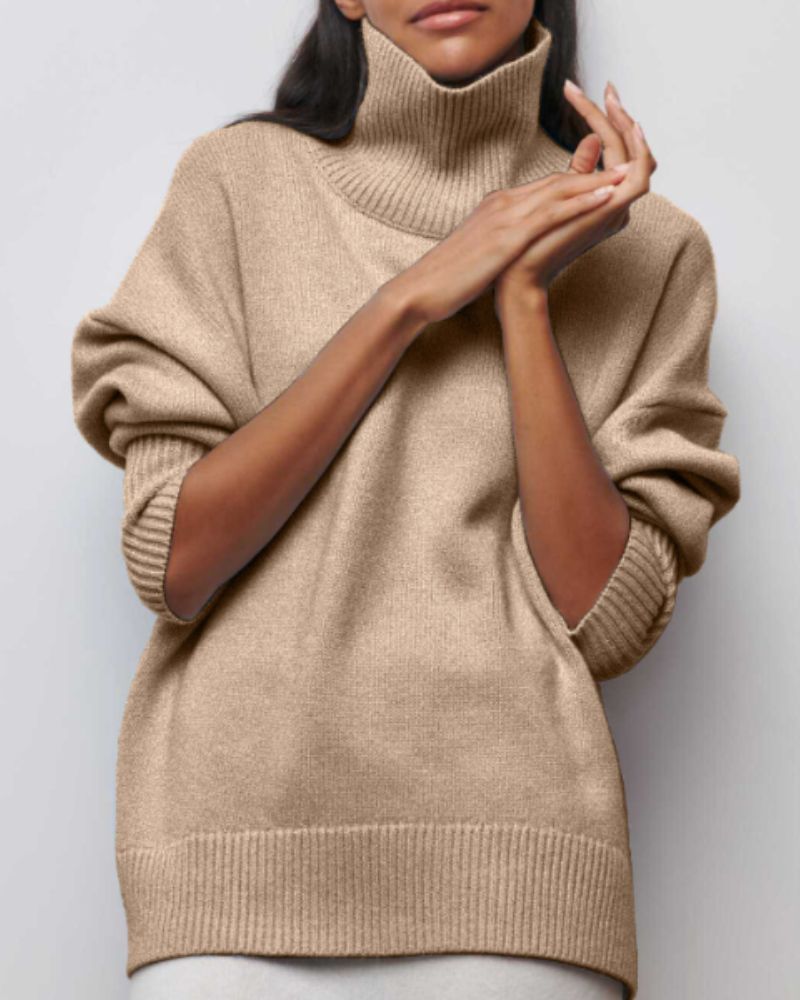 Bolendo Evy - Pull à col roulé pour femmes