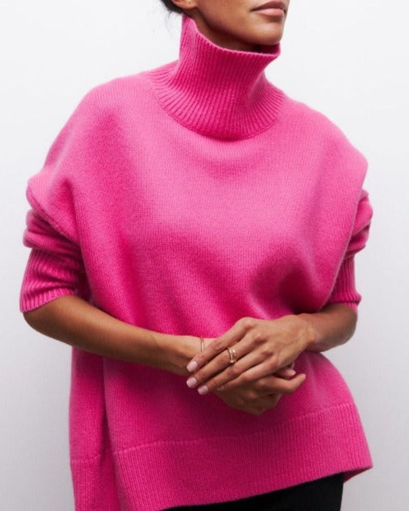 Bolendo Evy - Pull à col roulé pour femmes