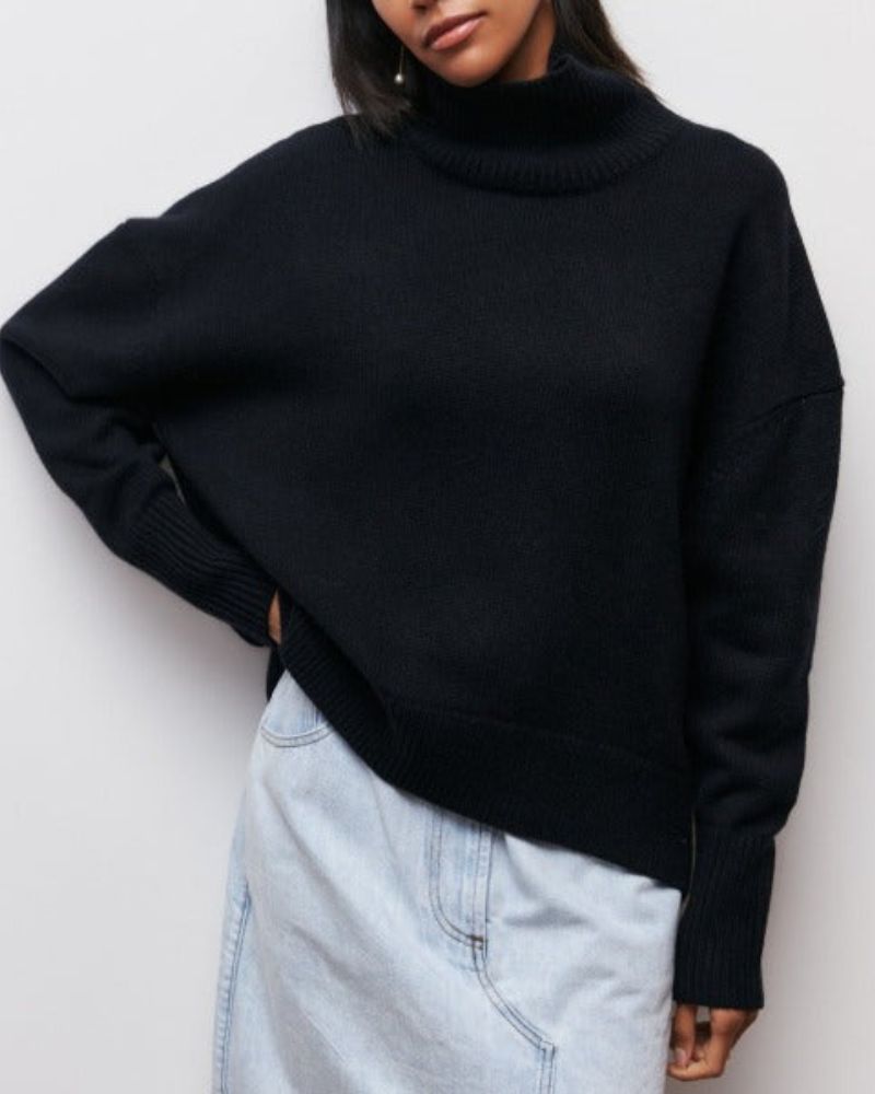 Bolendo Evy - Pull à col roulé pour femmes