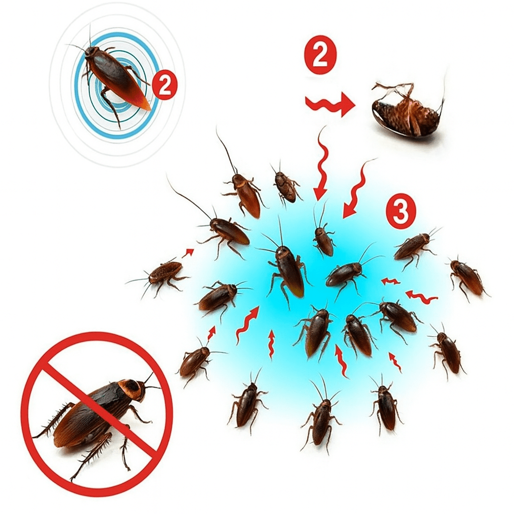 EXTERMINIQ – 3 Stück Kakerlaken-Gelköder (10 g) für eine effektive Schädlingsbekämpfung 4
