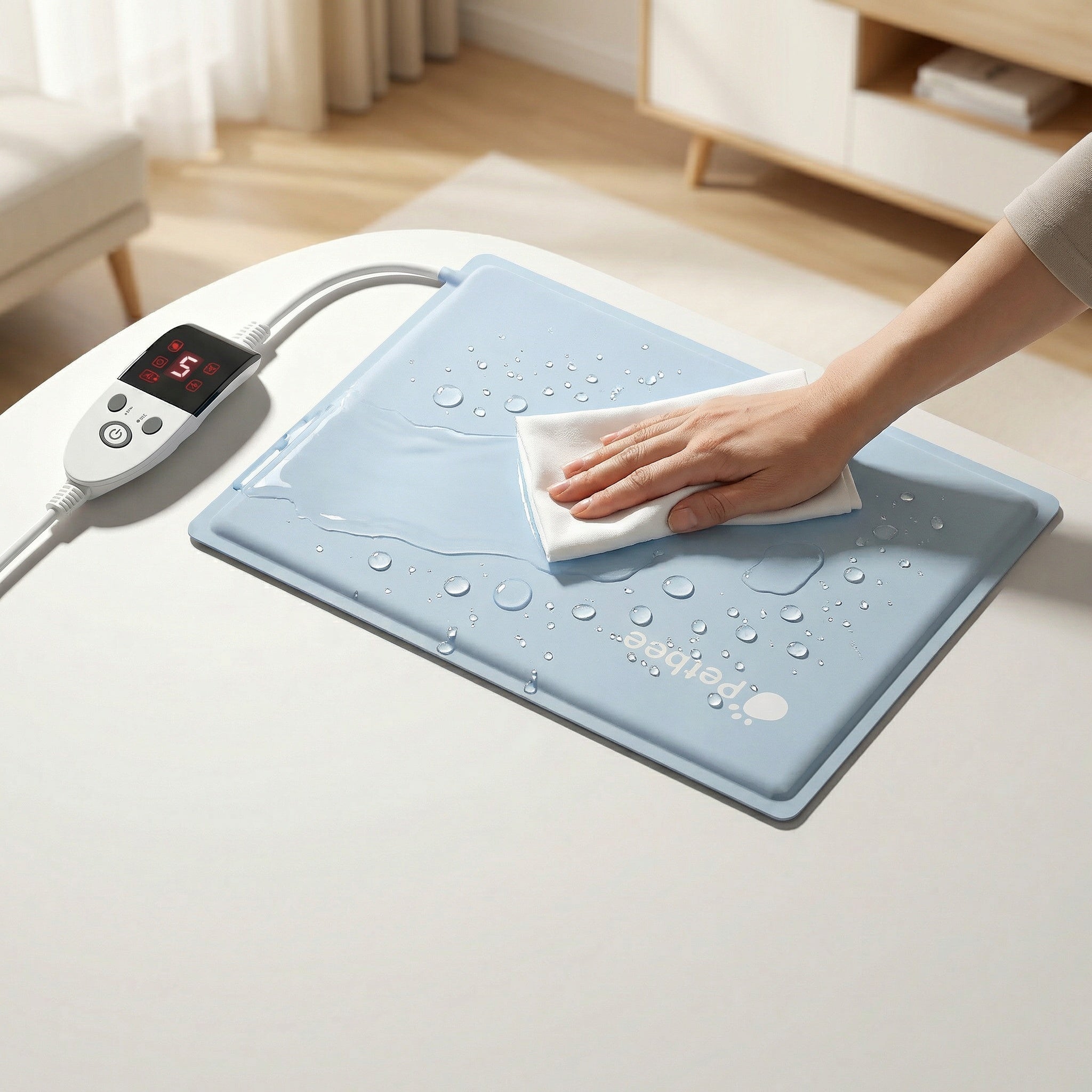 Tapis chauffant pour animaux domestiques – Étanche, régulation de la température et chaleur uniforme