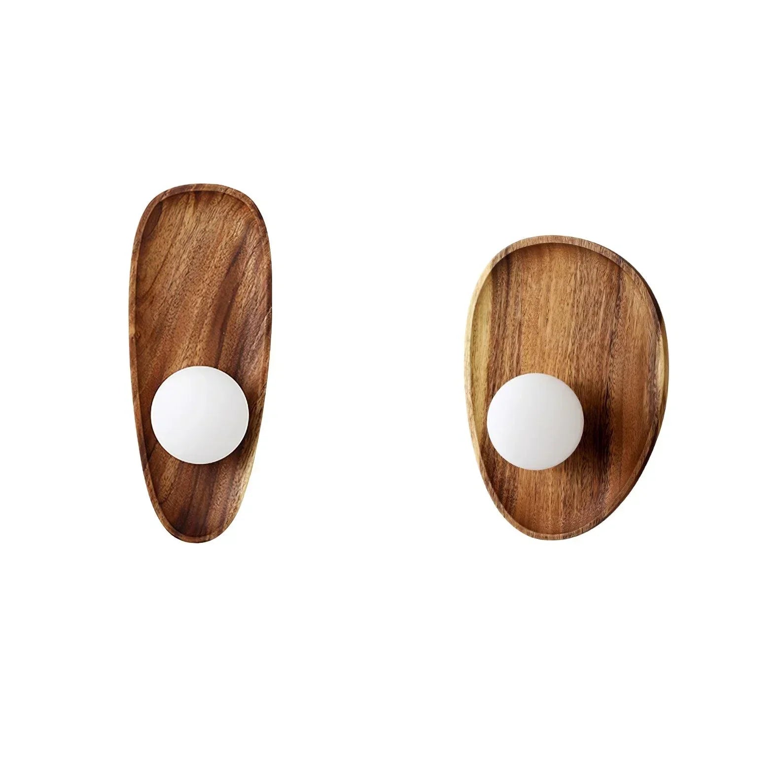 BoisLumi - lampe murale naturelle