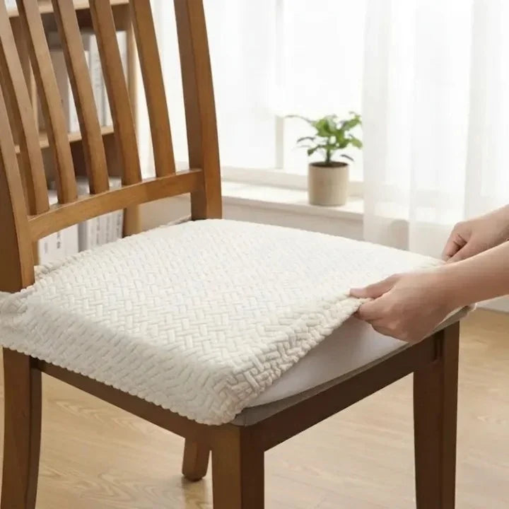 Jacquard-Stuhlbezüge im Set
