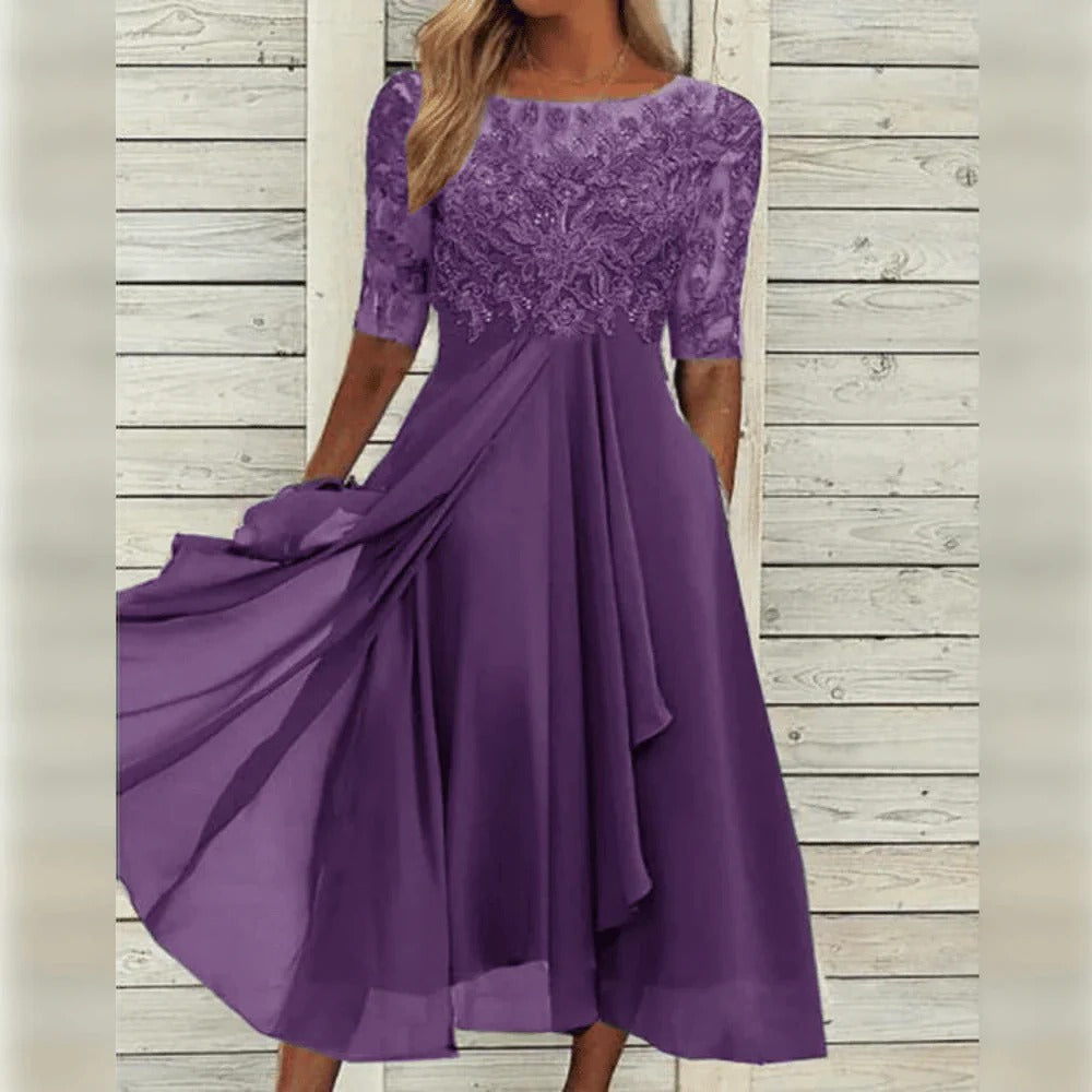 Elegante damesjurk – comfortabel en veelzijdig voor speciale gelegenheden 0